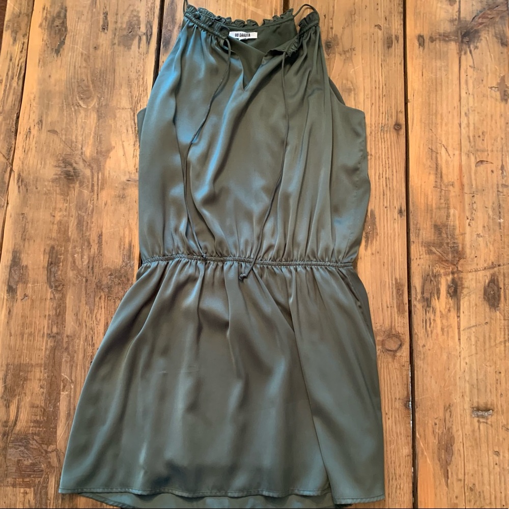 BB Dakota Olive Green Dress